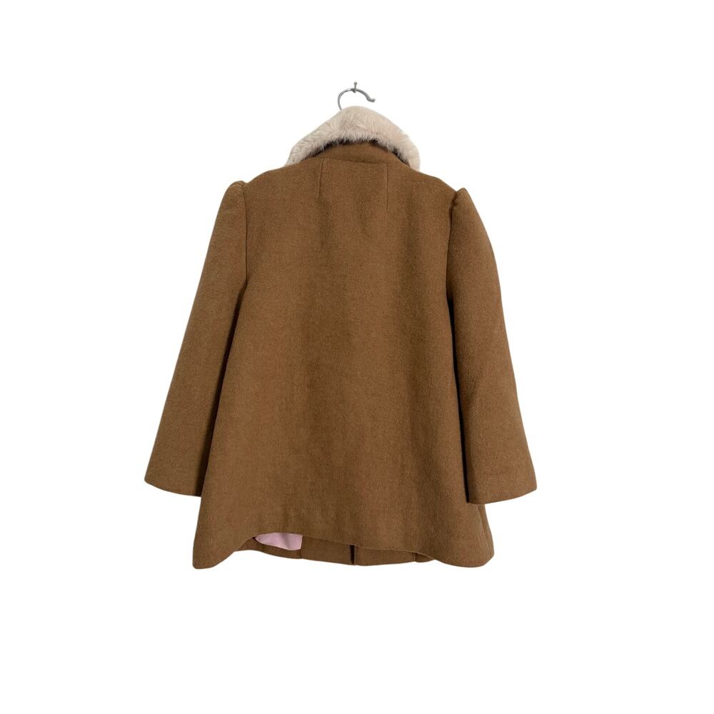 LoveShackFancy Toddler Girls Wool Coat - Picture 3 of 3